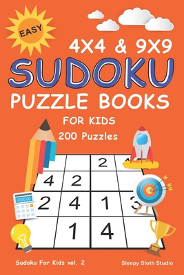 Introduction to Sudoku - 4X4 - Level 1 - (6-8 years) - The Activity Books