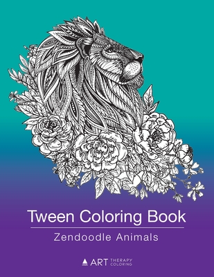 Coloring Books For Teens: Ocean Designs: Zendoodle Sharks, Sea Horses, Fish, Sea Turtles, Crabs, Octopus, Jellyfish, Shells & Swirls; Detailed Designs For Relaxation; Advanced Coloring Pages For Older Kids & Teens; Anti-Stress Patterns [Book]