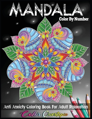 Color By Number Birds and Butterflies - Anti Anxiety Coloring Book -  Questopia